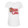 zelda is the girl Maternity Scoop Neck T-shirt