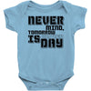 never mind Baby Onesie
