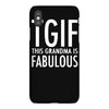 tgif grandma fabulous funny iPhoneX Case