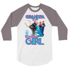 grandpa of the birthday girl 3/4 Sleeve Shirt