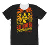 crazy halloween pit lady All Over Women's T-shirt