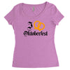i love oktoberfest Women's Triblend Scoop T-shirt