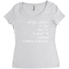intelligence is the ability to adapt to change Women's Triblend Scoop T-shirt