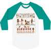 ancient rock 3/4 Sleeve Shirt