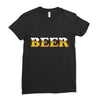 beer Ladies Fitted T-Shirt