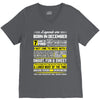 Legends Are Born In December V-Neck Tee