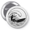 surf vibes Pin-back button