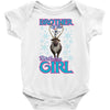 brother of the birthday girl Baby Bodysuit