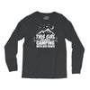 This Girl Loves Camping With Her Fiancee Long Sleeve Shirts