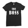 The Boss - The Real Boss Ladies Fitted T-Shirt