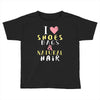 shoes bags natural hair Toddler T-shirt