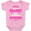 The Best Grammy Was Born In November Baby Onesie