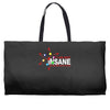 i am not insane inspired by the big bang theory, ideal birthday Weekender Totes