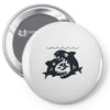 big shark little fish Pin-back button