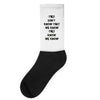 THEY DONT KNOW THAT WE KNOW THEY KNOW WE KNOW Socks