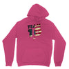 team 10 american flag Unisex Hoodie