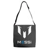 new lionel messi logo Adjustable Strap Totes