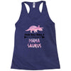 cool mama saurus Racerback Tank