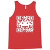 space alien qr code Tank Top