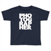 photographer Toddler T-shirt