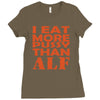 i eat more pussy than alf Ladies Fitted T-Shirt