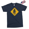 big foot xing big foot crossing sasquatch Exclusive T-shirt