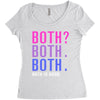 Both is Good Women's Triblend Scoop T-shirt