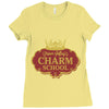 charm school Ladies Fitted T-Shirt