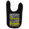 Legends Are Born In August Baby Bibs
