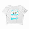 super cool autism dad Crop Top