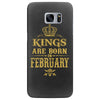 kings are born in february Samsung Galaxy S7 Edge