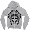 skull Zipper Hoodie
