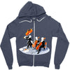 rock me amadeus Zipper Hoodie