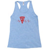 pizza is life Racerback Tank