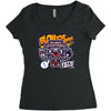 blow your speakers Women's Triblend Scoop T-shirt