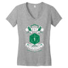 Natural 1   Orc Green Edition Women's V-Neck T-Shirt