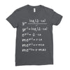 X-Mas Math Ladies Fitted T-Shirt