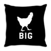 big cock Throw Pillow