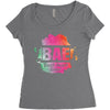 Bae Best Auntie Ever Women's Triblend Scoop T-shirt