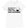 my plan humour Ladies Fitted T-Shirt