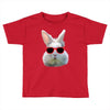 Easter Bunny Face Too Hip To Hop Toddler T-shirt