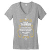 i am a taurus Women's V-Neck T-Shirt