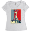 beaker meep poster, ideal birthday gift or present Women's Triblend Scoop T-shirt