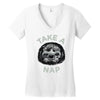 take a nap Women's V-Neck T-Shirt