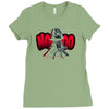 nooooo Ladies Fitted T-Shirt