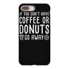 coffee or donuts iPhone 8 Plus Case