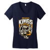 kings Women's V-Neck T-Shirt