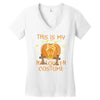 this is my halloween costume Women's V-Neck T-Shirt