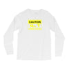 caution zombies crossing t shirt x large funny walking brains awesome Long Sleeve Shirts