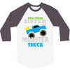 monster truck shirt for boys toddlers 3/4 Sleeve Shirt